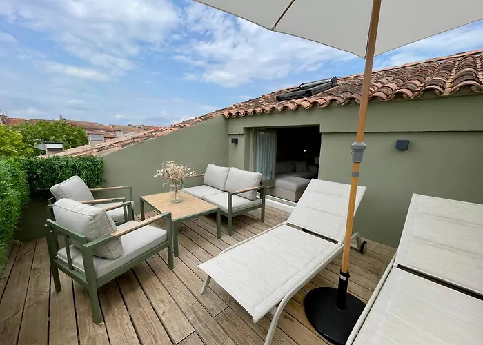 Apartmán Coeur De - 2 - Terrasse - Parking Saint Tropez